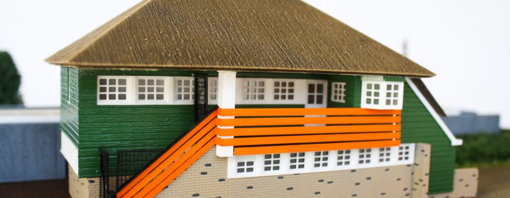 Bedrijfsgebouw maquette – Castanea Hilversum